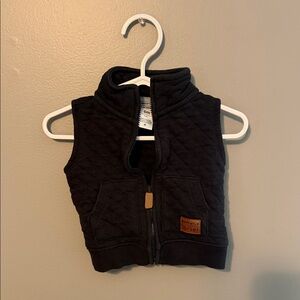 Carter's Black Quilted Vest for Kids
